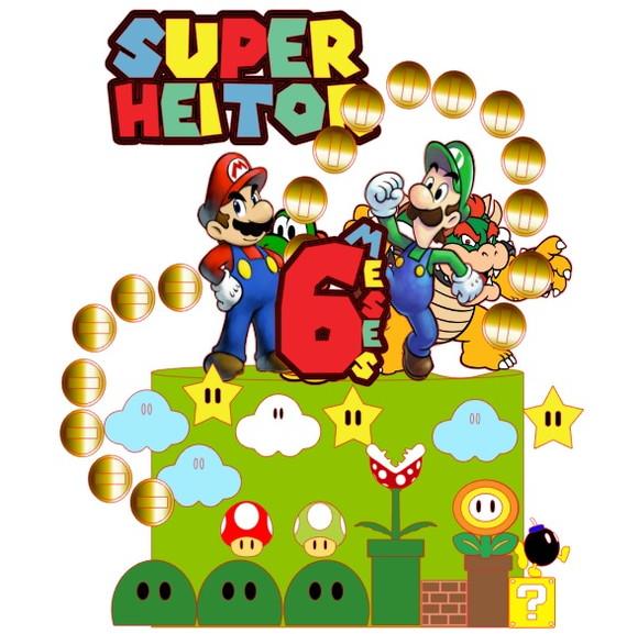 Topper Super Mario 4