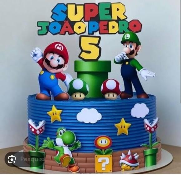 Topper Super Mario
