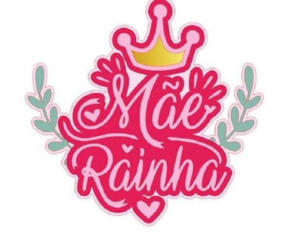 Topo de Bolo Mãe Rainha