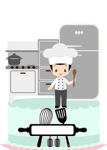 Topo de Bolo Chef