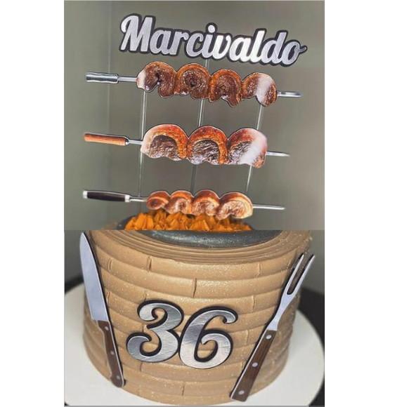 Topper de Bolo Churrasco