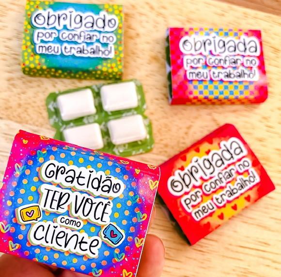 Capinha de Chicletes para Cliente