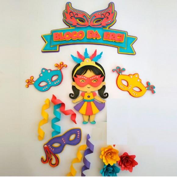 Topo Bloquinho da Folia Menina