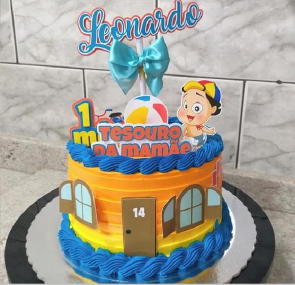 Topo de Bolo Kiko Bebe