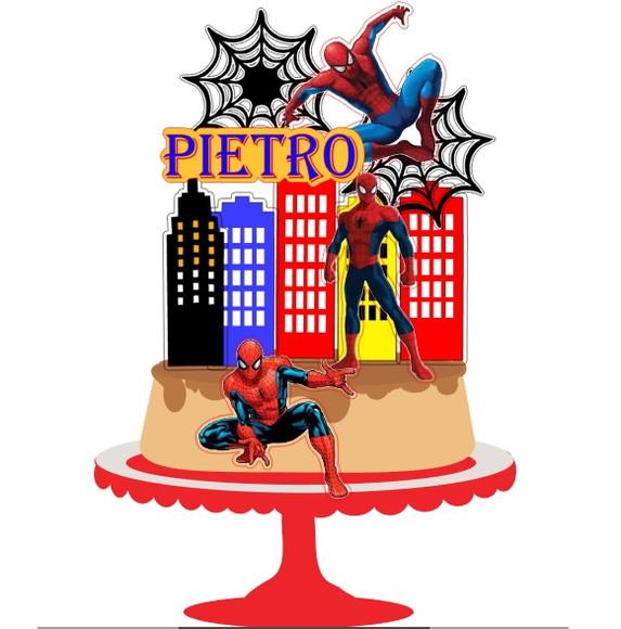 Topo Homem Aranha com Predios