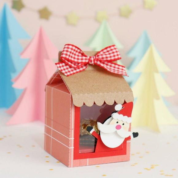 Caixa Casinha do Papai Noel