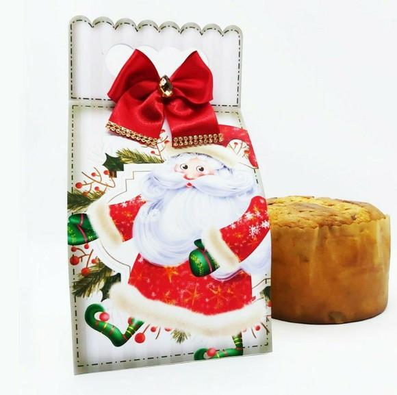 Embalagem Panetone 400 G Bom Velhinho