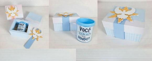 Caixa para Caneca Padrinhos Dindo