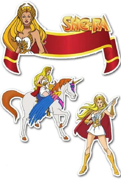 Topo de Bolo She-ra em pdf
