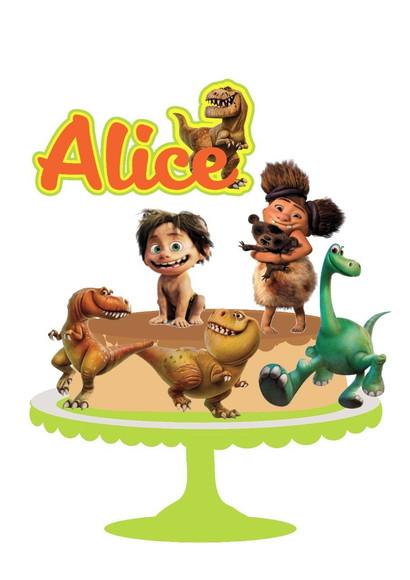 Topo de Bolo os Croods