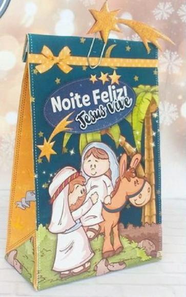 Sacolinha Noite Feliz Jesus Vive