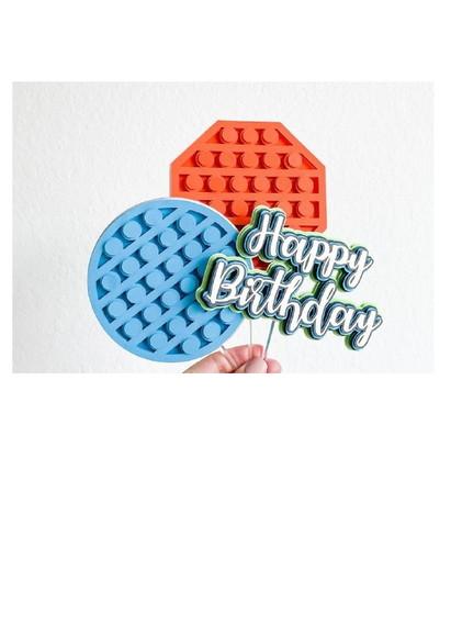 Topo Pop It Single Colors