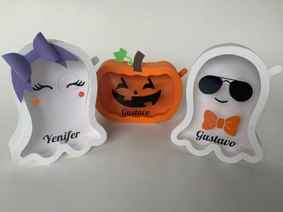 Fantasminhas e Abóbora