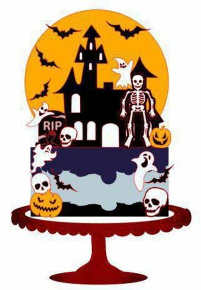 Topo de Bolo Halloween 7