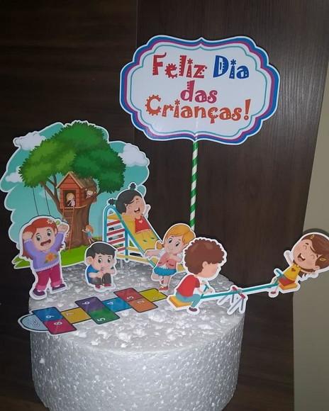 Topo de Bolo Dia das Crianças 2