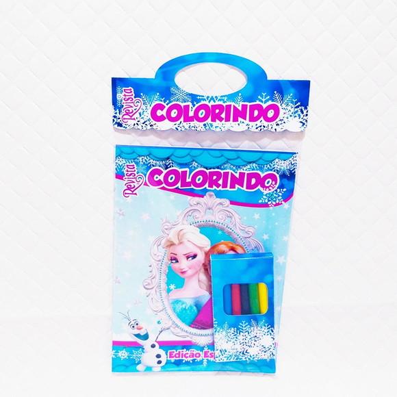 Revista Frozen c/ Lapela e Cx Giz