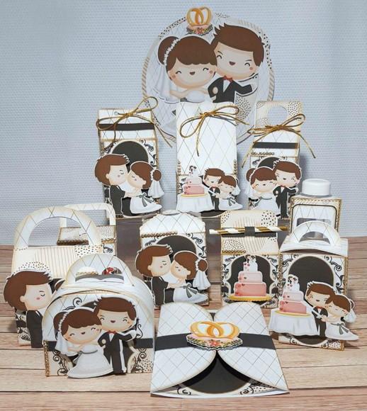 Kit Casamento Cute