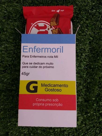 Cx Kit Kat Enfermoril Remédio