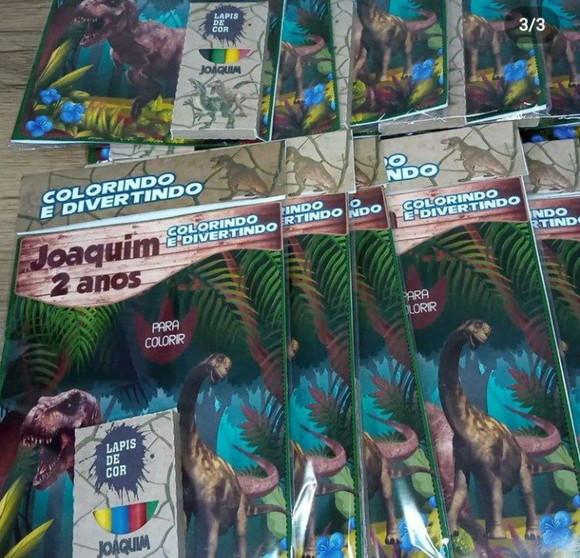 Livro de Colorir Jurassic