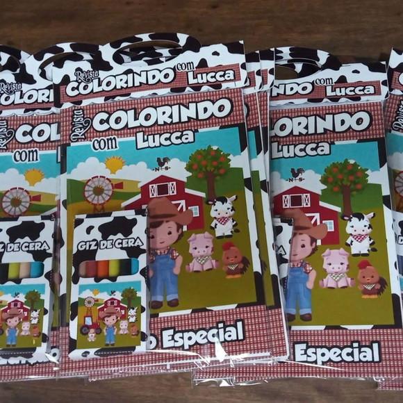 Livro de Colorir Fazendinha