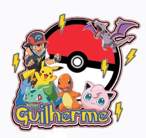 Topo de Bolo Pokemon 3