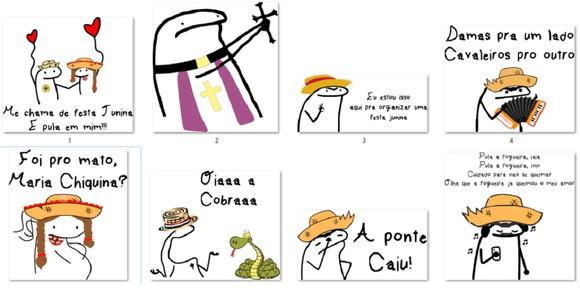 Kit Imagens Flork Festa Junina