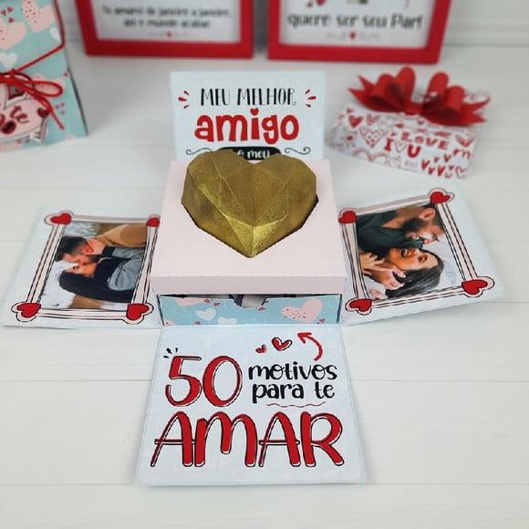 Cx com 50 Motivos pra Te Amar