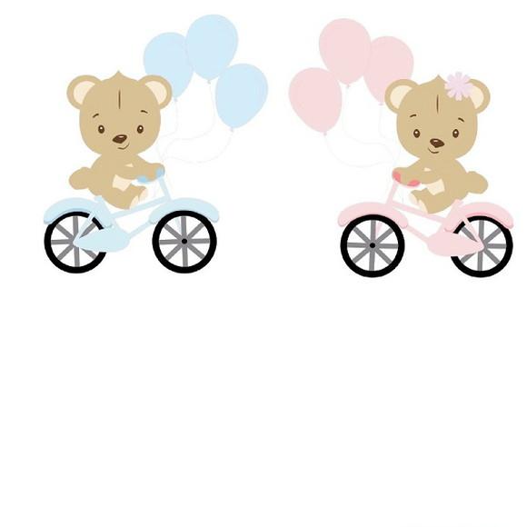 Tp Revelação Ursinho na Bicicleta