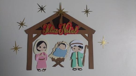 Topo Presépio Feliz Natal 2