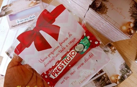 Cartão de Natal Prestigio p/ Cliente