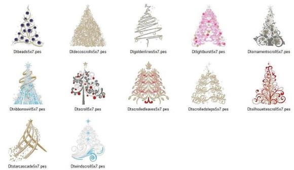 Kit Arvores de Natal