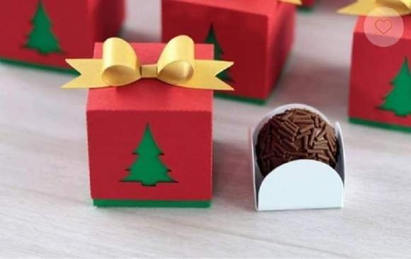 Caixinha 1 Brigadeiro de Natal