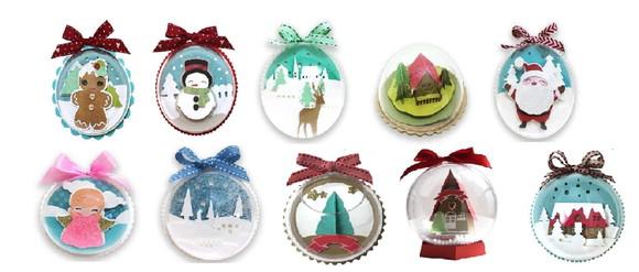 Kit 10 Bolinhas de Natal