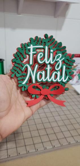 Mini Guirlanda Natalina