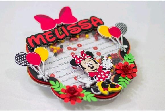 Tp Minnie Vermelha Shaker