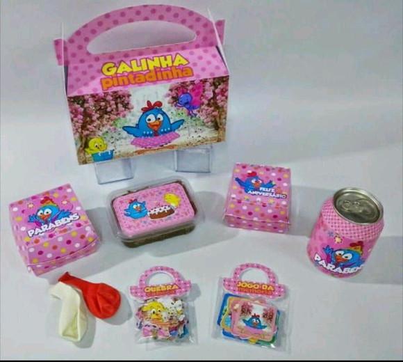 Lancheira Galinha Pintadinha