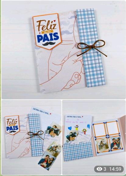 Envelope Miolo Gabarito Pais