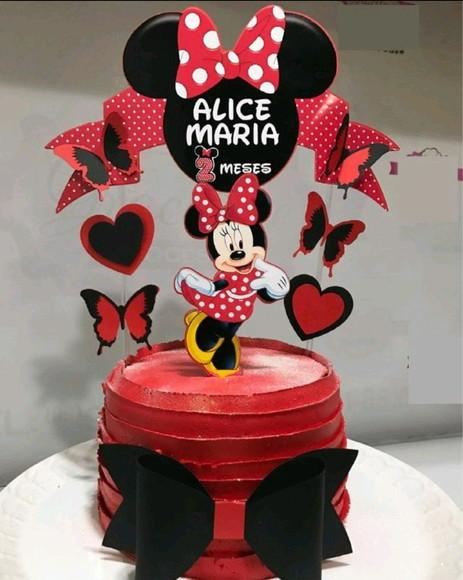 Tp Minnie Vermelha