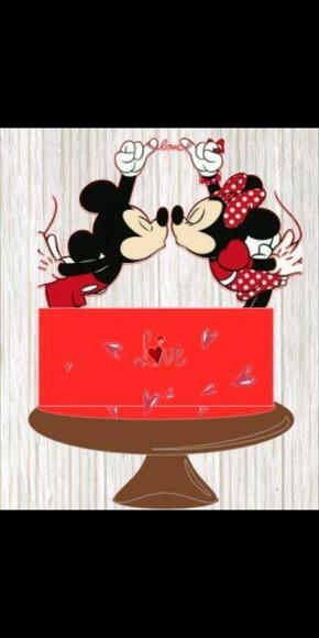 Tp Beijoca Mickey e Minnie