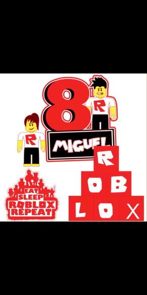 Topo de Bolo Roblox 2