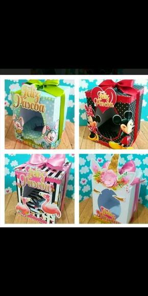 Kit 4 Personagens p/ Ovo de Pascoa