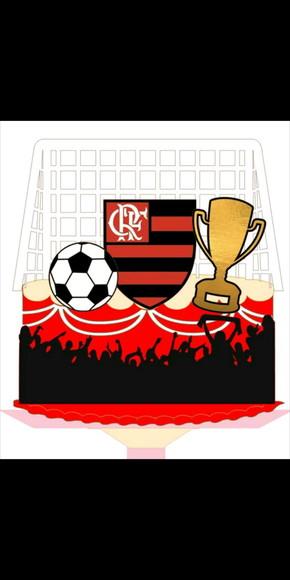 Topo de Bolo Mengão