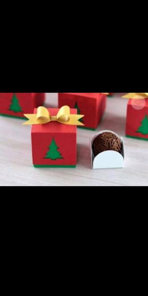 Caixinha Enfeite de Natal