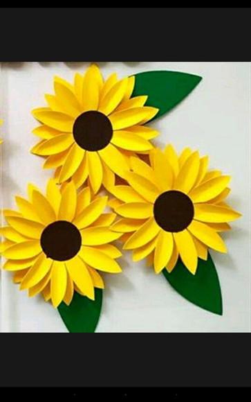 Flor Girassol - (molde Limpo )