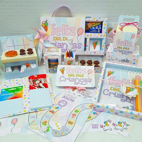 Kit Feliz Dia das Crianças Meninas