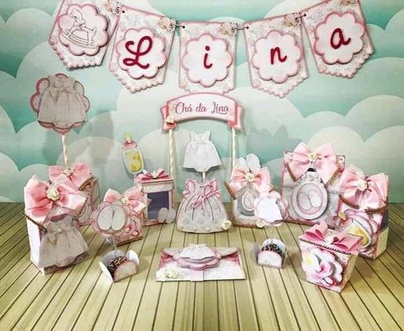 Kit Chá de Bebê Menina