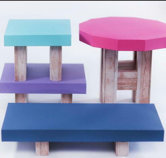 Banquetas 3d