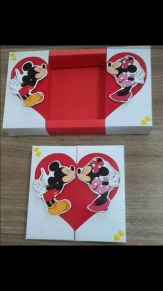 Cx Deslizante Mickey e Minnie