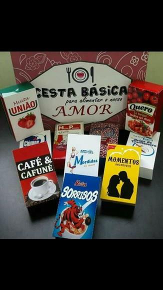 Cesta Básica do Amor Dia dos Namorados