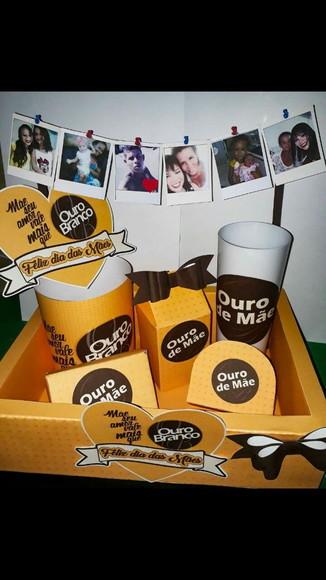 Arq Corte Kit Dia das Maes Ouro